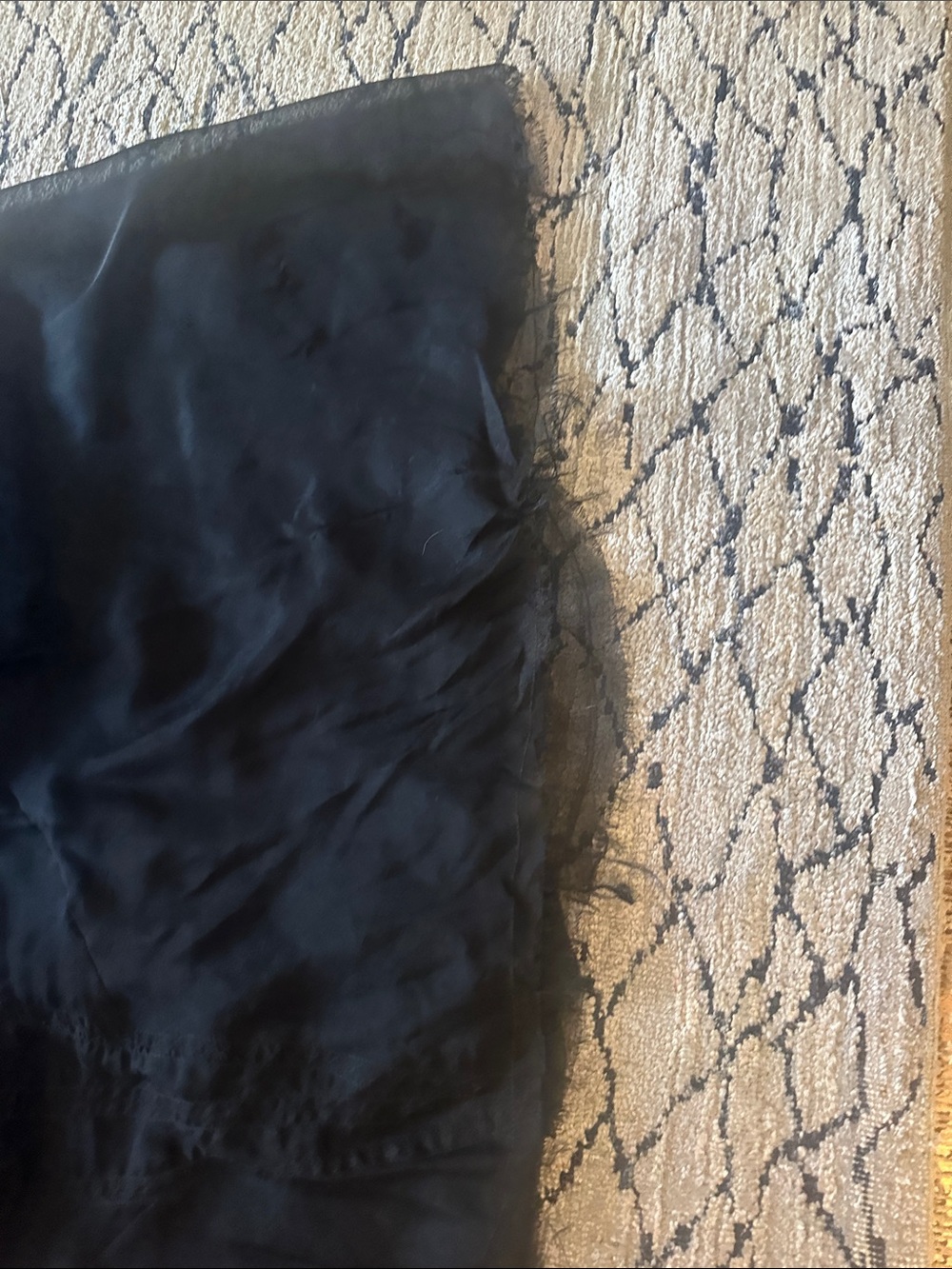 rag & bone Black Flowing silk Maxi Skirt - Picture 7 of 12